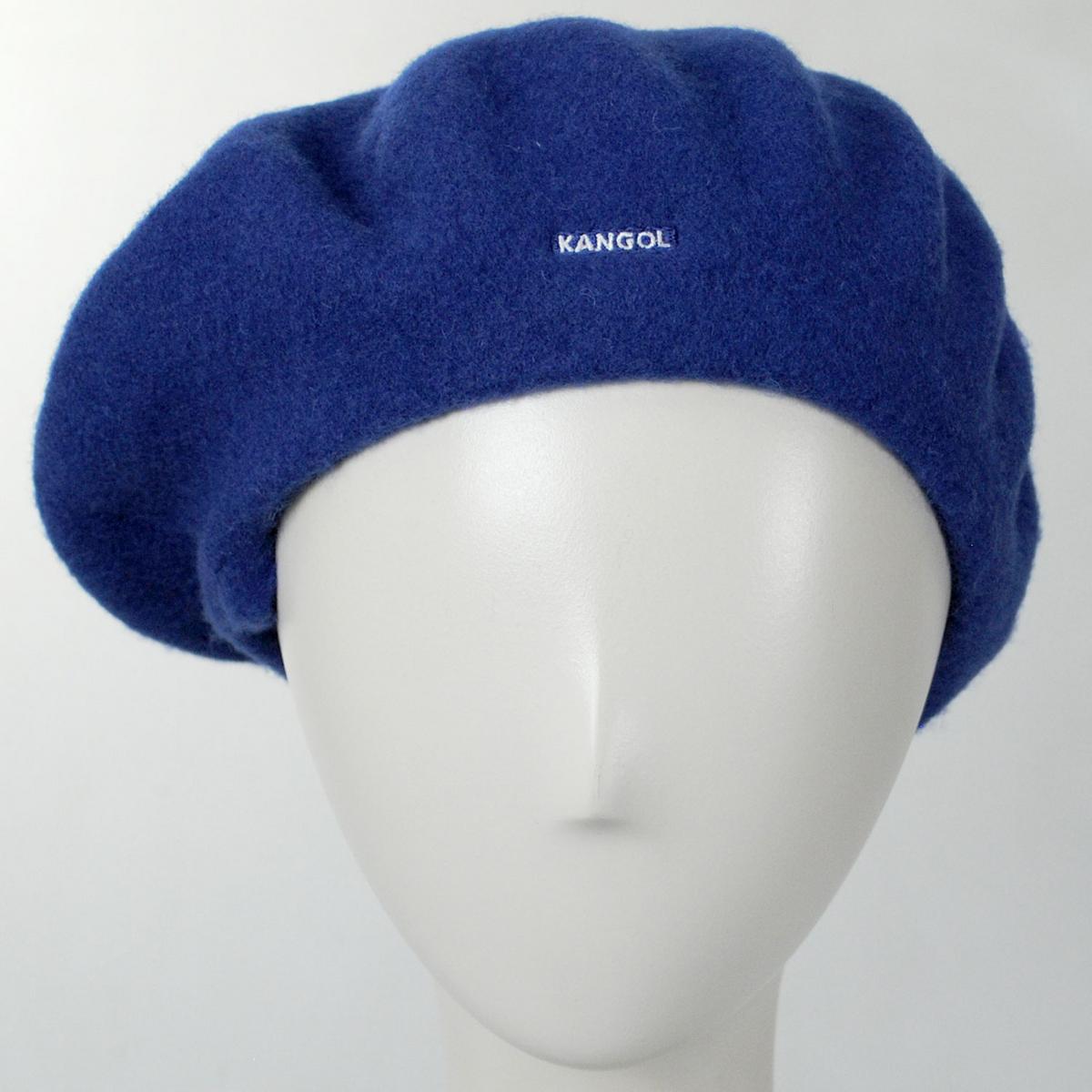 Kangol | Modelaine Wool Felt Beret - Pine and Starry Blue | 150904FW24 | front | STARRY BLUE