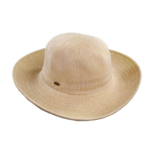 Scala | Knit Roller Hat | 106412 | lead | NATURAL