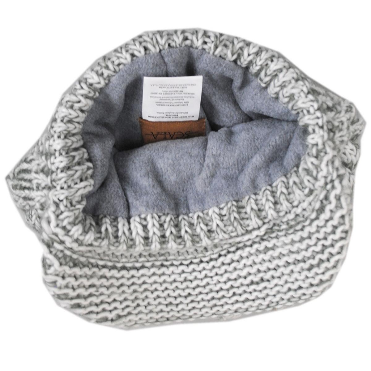 Scala | Lingyee Cable Knit Radar Cap | 106424 | under | SAGE