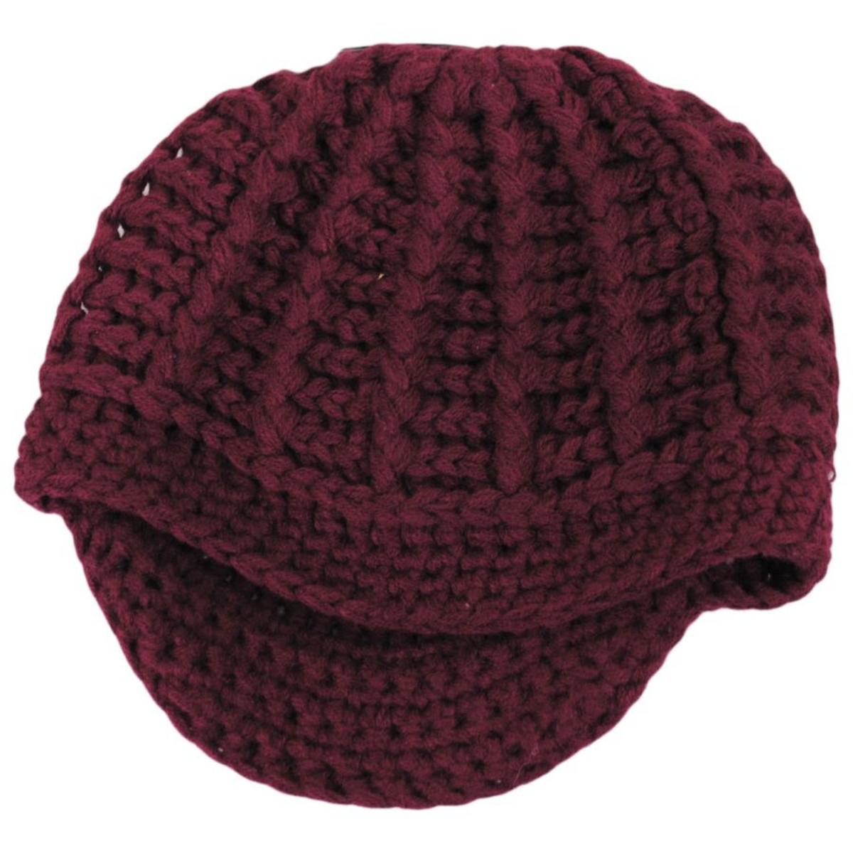 Letizia Chunky Knit Radar Cap