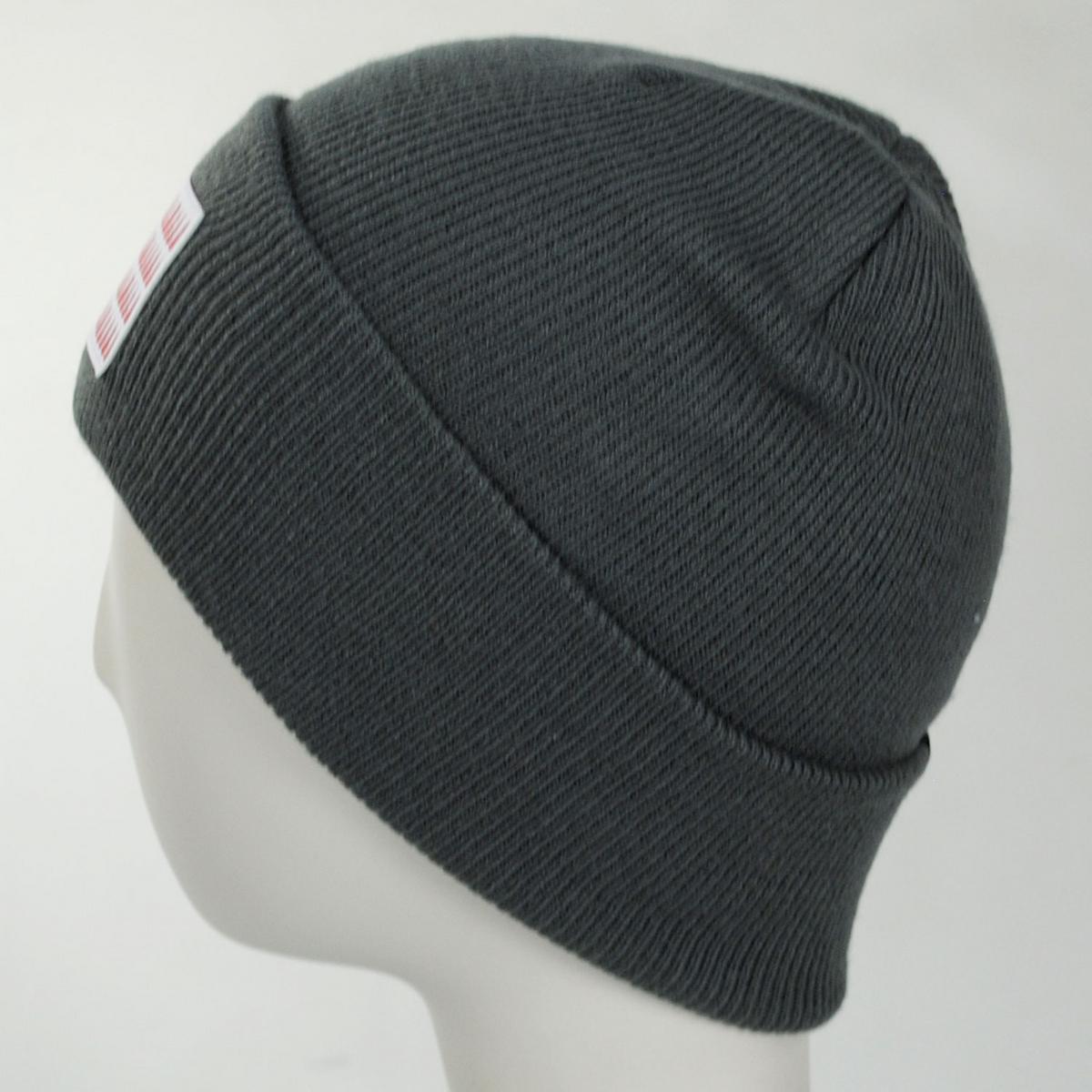 Columbia Sportswear | Tree Flag Acrylic Knit Cuffed Beanie Hat | 500739 | profile | CITY GREY
