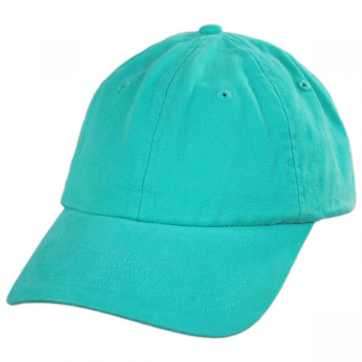 HeadShots by KC Caps | Adult LoPro Strapback Baseball Cap Dad Hat | 200510 | lead | AQUA