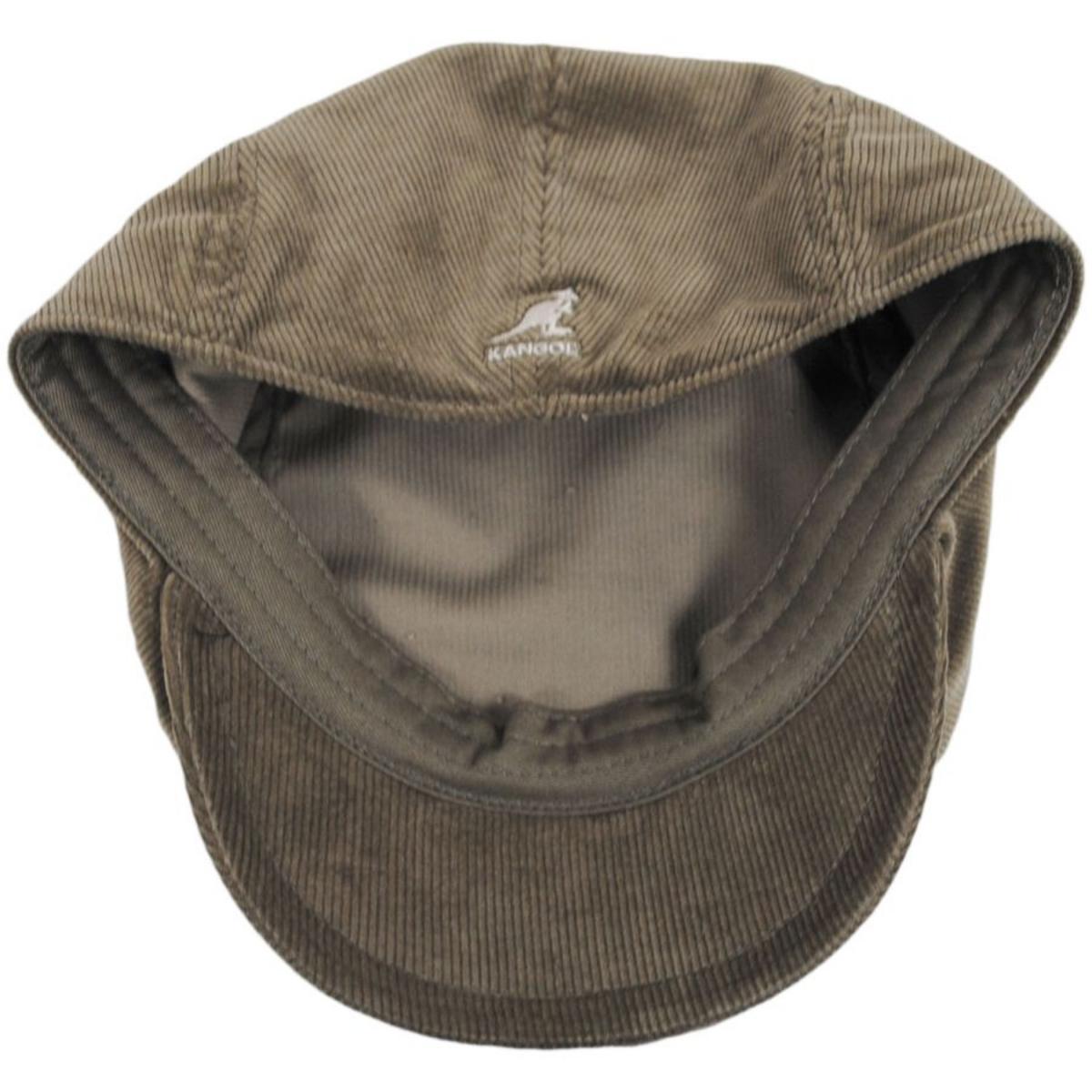 Kangol | Cord Cotton Ivy Cap | 160962 | under | NICKEL