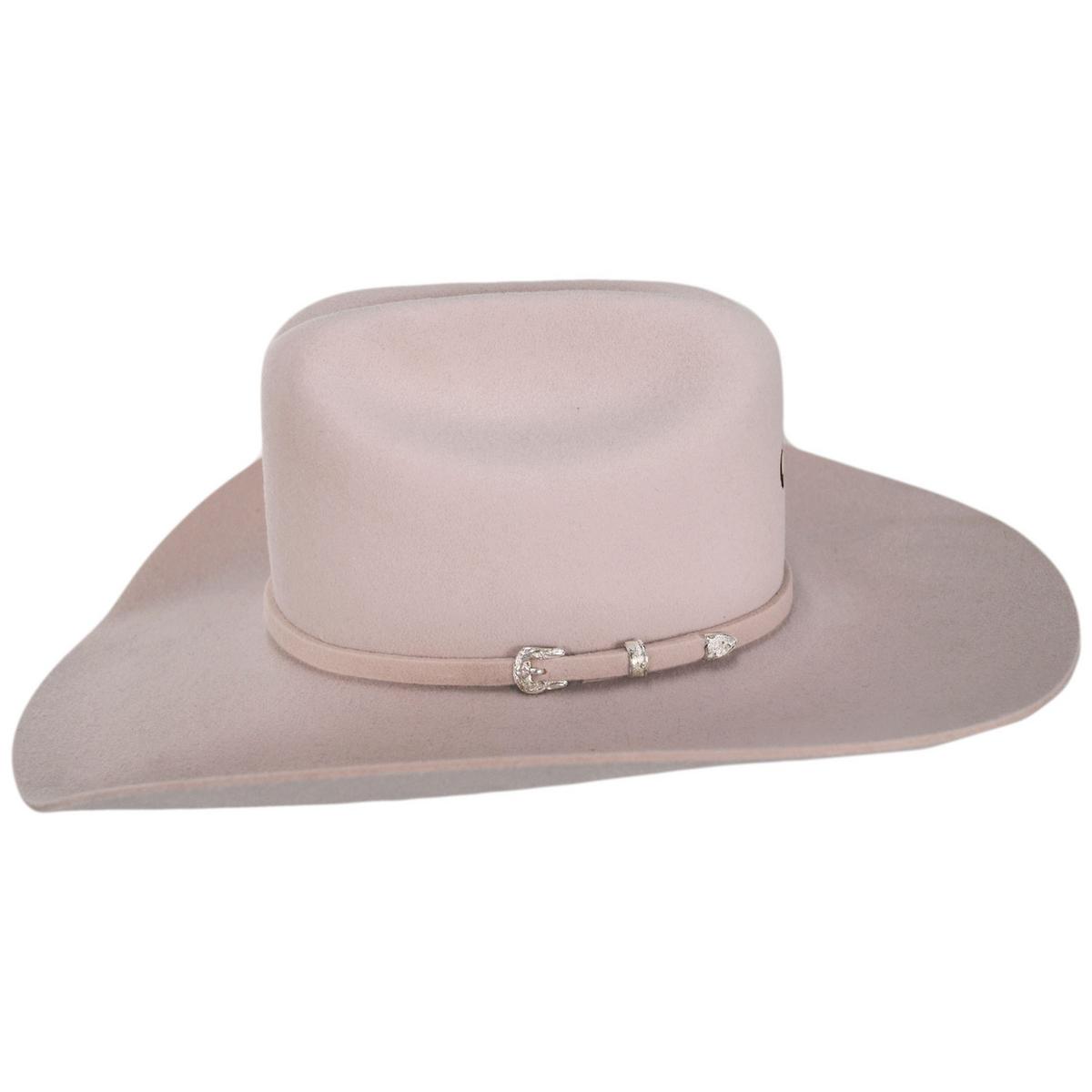 Charlie 1 Horse | The Cowgirl Wool Felt Western Hat | 124985 | profile | LIGHT PINK