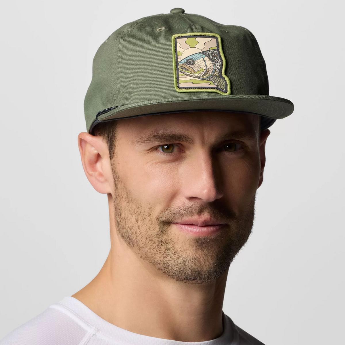 Columbia Sportswear | PFG Back Tack Snapback Baseball Cap | 400090 | lsmone | CYPRESS