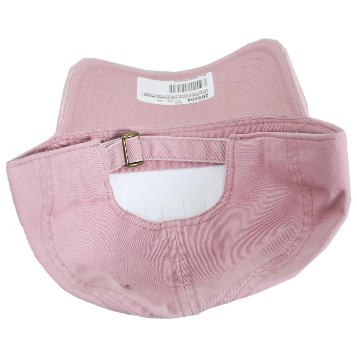 Otto | LoPro Washed Cotton Twill Strapback Baseball Cap Dad Hat | 201407 | under | DUSTY ROSE