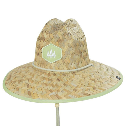 Hemlock Hat Co. | Pistachio Straw Lifeguard Hat | 129581 | lead | TAN