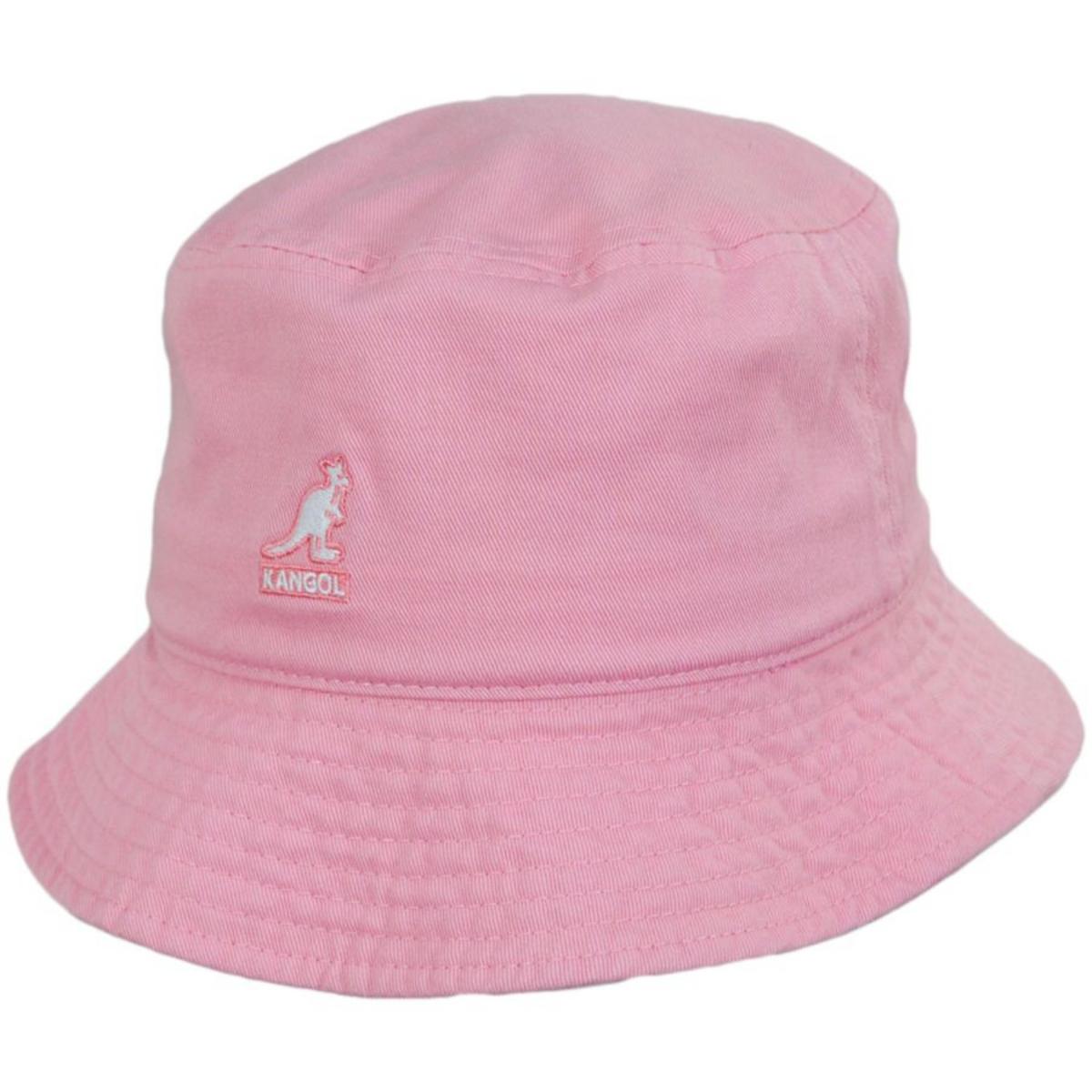 Kangol | Washed Cotton Bucket Hat - SS24 | 185701SS24 | lead | PEPTO