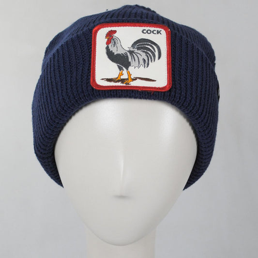 Goorin Bros | Morning Call Beanie Hat - FINAL SALE | 500205 | front | NAVY BLUE