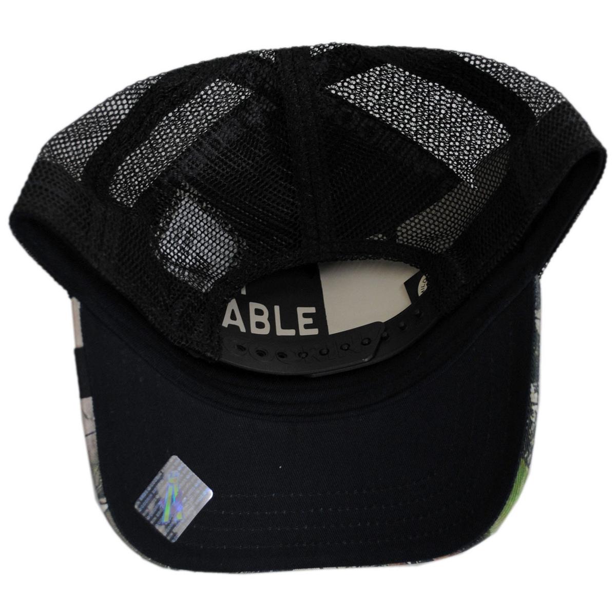 Goorin Bros | Bass Real Tree Camo Mesh Trucker Snapback Baseball Cap | 200737 | under | CAMOUFLAGE