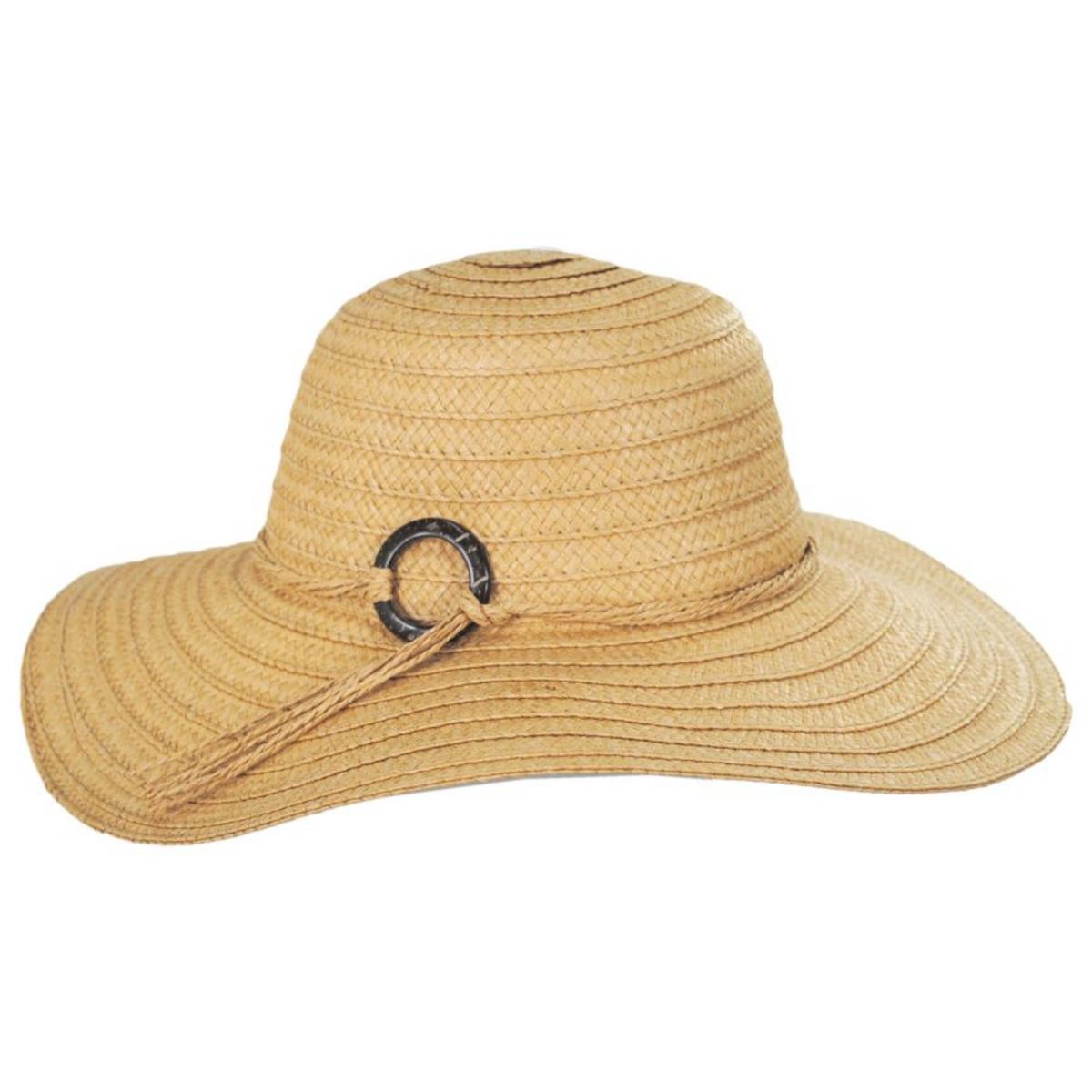 Cappelli | Perdido Toyo Braid Swinger Sun Hat | 101262 | profile | TEA