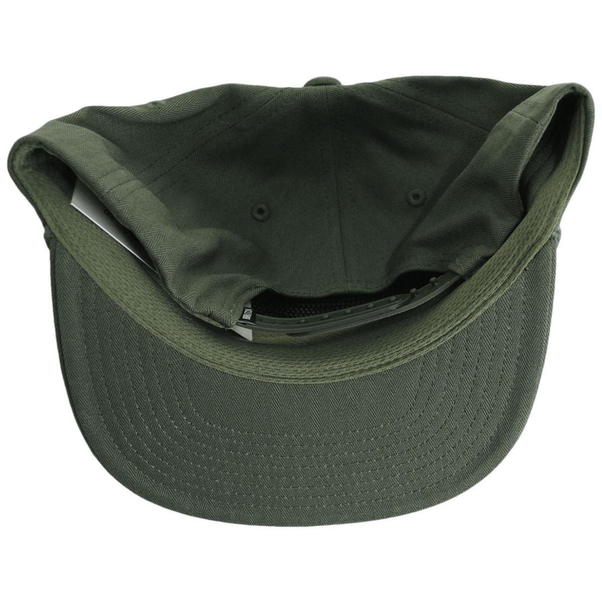 BRIXTON HATS | Fender Factory Netplus MP Cotton Snapback Baseball Cap | 201862 | under | OLIVE SURPLUS