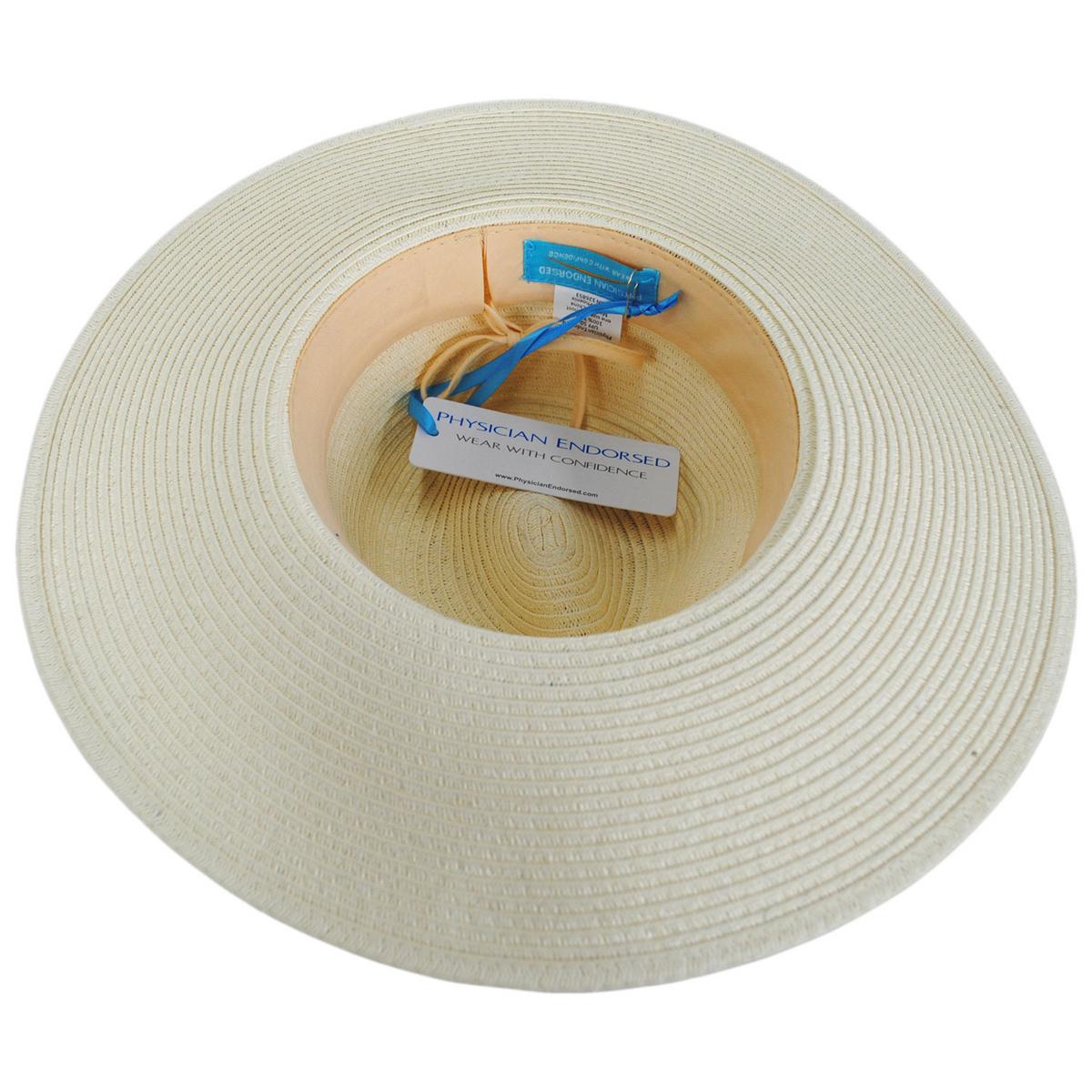 Phoenix Toyo Straw Fedora Hat