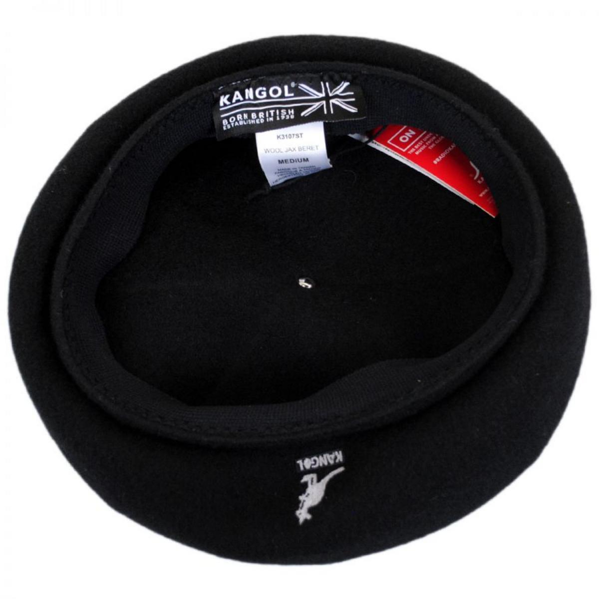 Kangol | Jax Wool Basque Beret | 150913 | under | BLACK