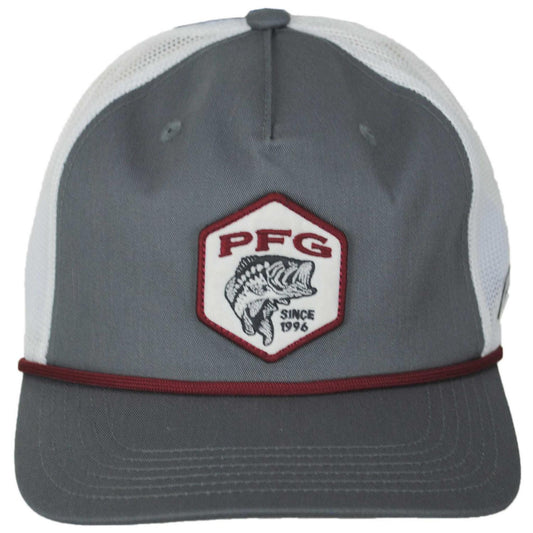 Columbia Sportswear | PFG River Rover Snapback Baseball Cap | 400079 | front | CITY GREY