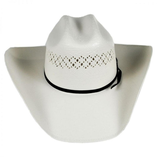 Bailey Western | Evers 10X Toyo Straw Western Hat | 127705 | front | IVORY