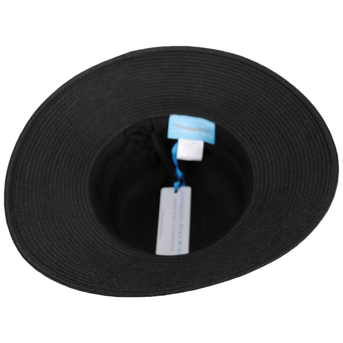 Physician Endorsed | Camelia Toyo Straw Sun Hat | 102674 | under | BLACK