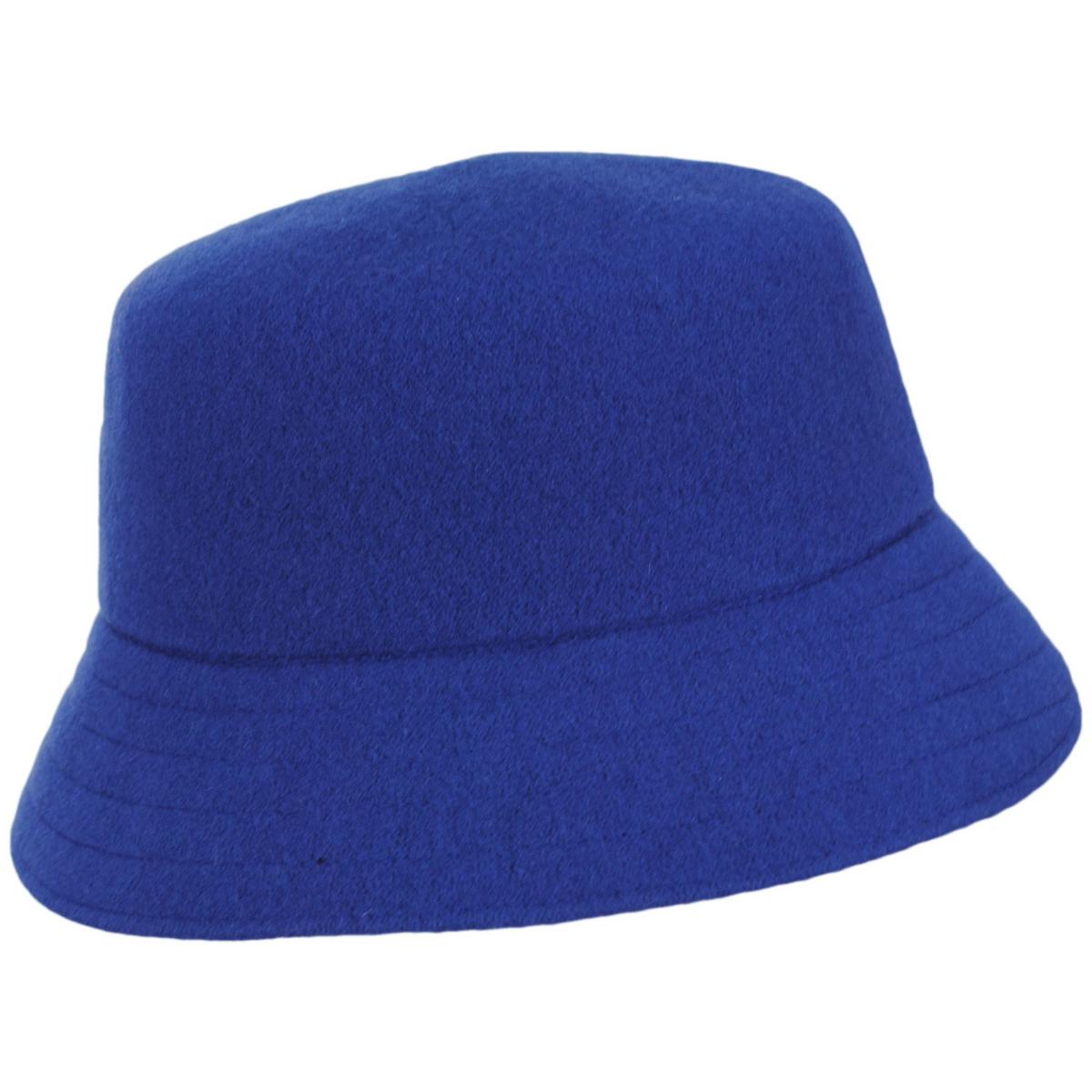 Kangol | Lahinch Wool Bucket Hat - Starry Blue | 185748FW23 | profile | STARRY BLUE