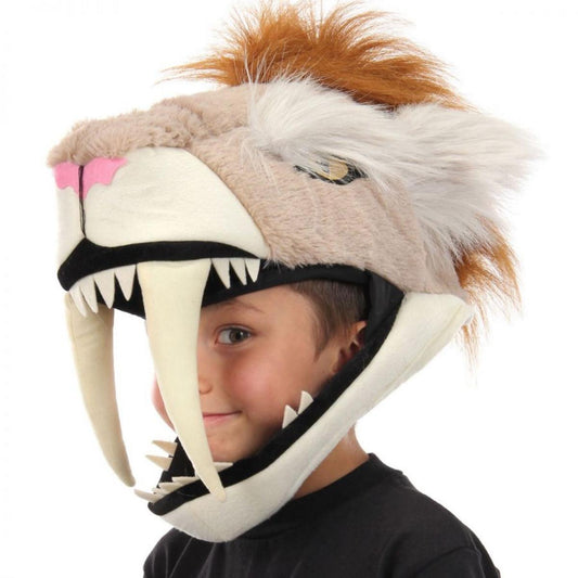 Elope | Sabertooth Jawesome Hat | 190212 | front | BEIGE/SAND