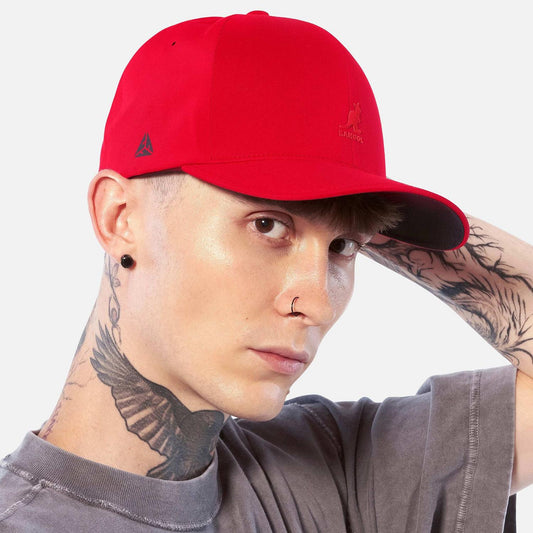 Kangol | Flexfit Delta Tech Fitted Baseball Cap | 201189 | lsmone | RED