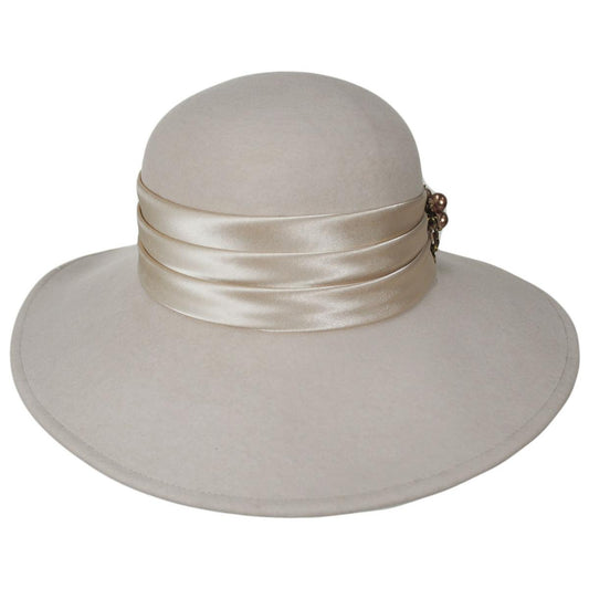 Toucan Collection | Brooch Wool Felt Lampshade Hat - Made to Order | 125846 | front | PUTTY
