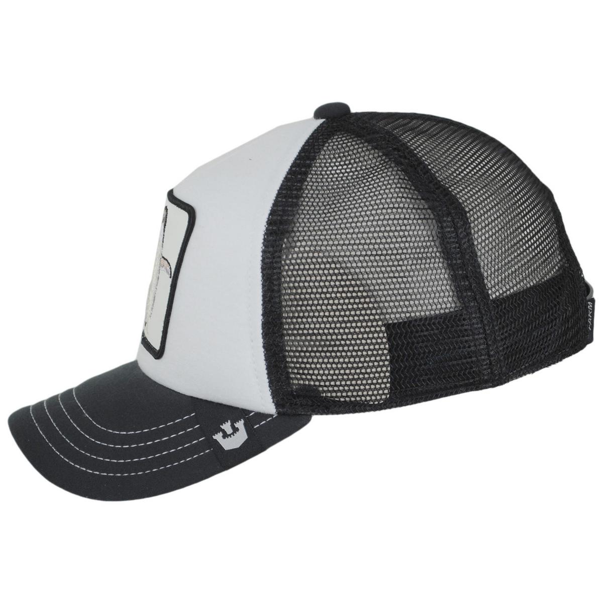 Goorin Bros | Kid's Tuxie Mesh Trucker Snapback Baseball Cap | 508919 | profile | BLACK