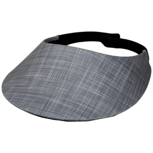 No Headache | Linen Midsize Visor | 195910 | lead | CHARCOAL GREY