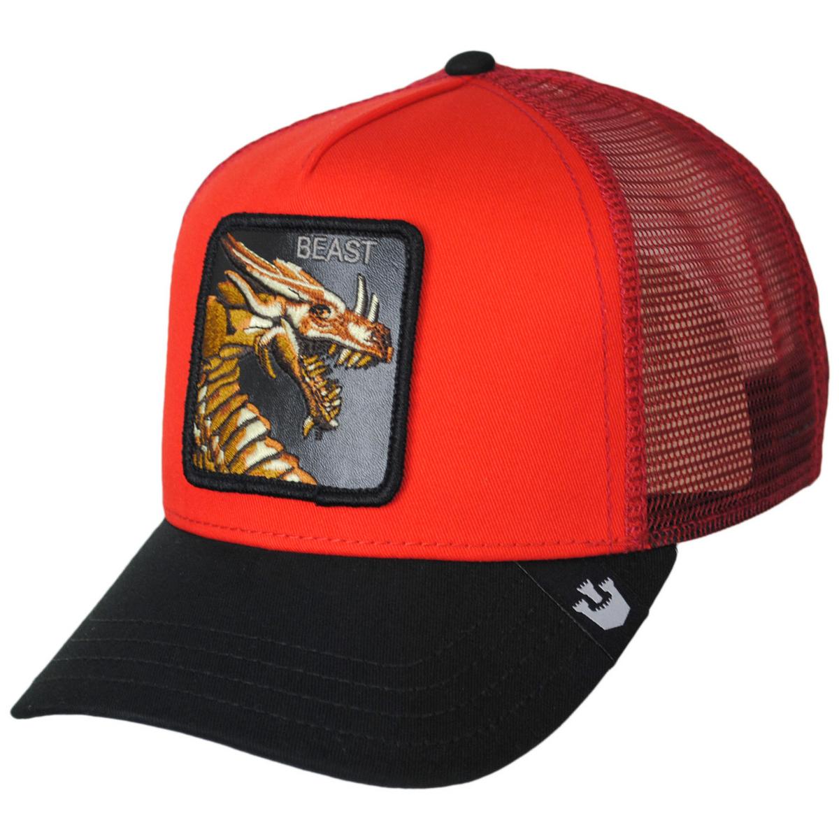Goorin Bros | Beast Mesh Trucker Snapback Baseball Cap | 200726 | lead | SCARLET