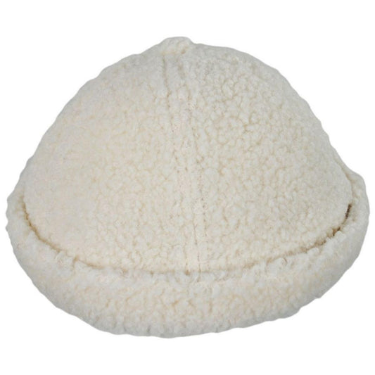 Kangol | Plush Skull Cap Beanie Hat | 500421 | front | OFF WHITE