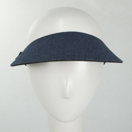 The Incredible Sunvisor | Springlace Denim Sunvisor | 196353 | front | DENIM BLUE