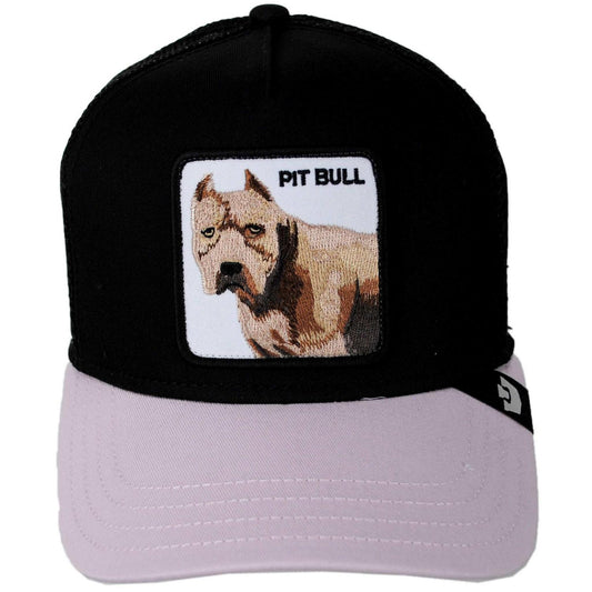 Goorin Bros | Pitbull Mesh Trucker Snapback Baseball Cap | 200405 | front | VOID/WHISPER
