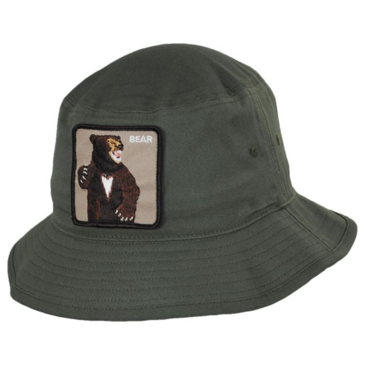 Goorin Bros | Bear Cotton Bucket Hat | 187501 | lead | OLIVE