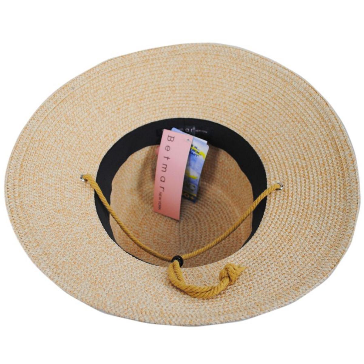Betmar | Ellen Toyo Braid Straw Bucket Hat | 101146 | under | NATURAL HEATHER