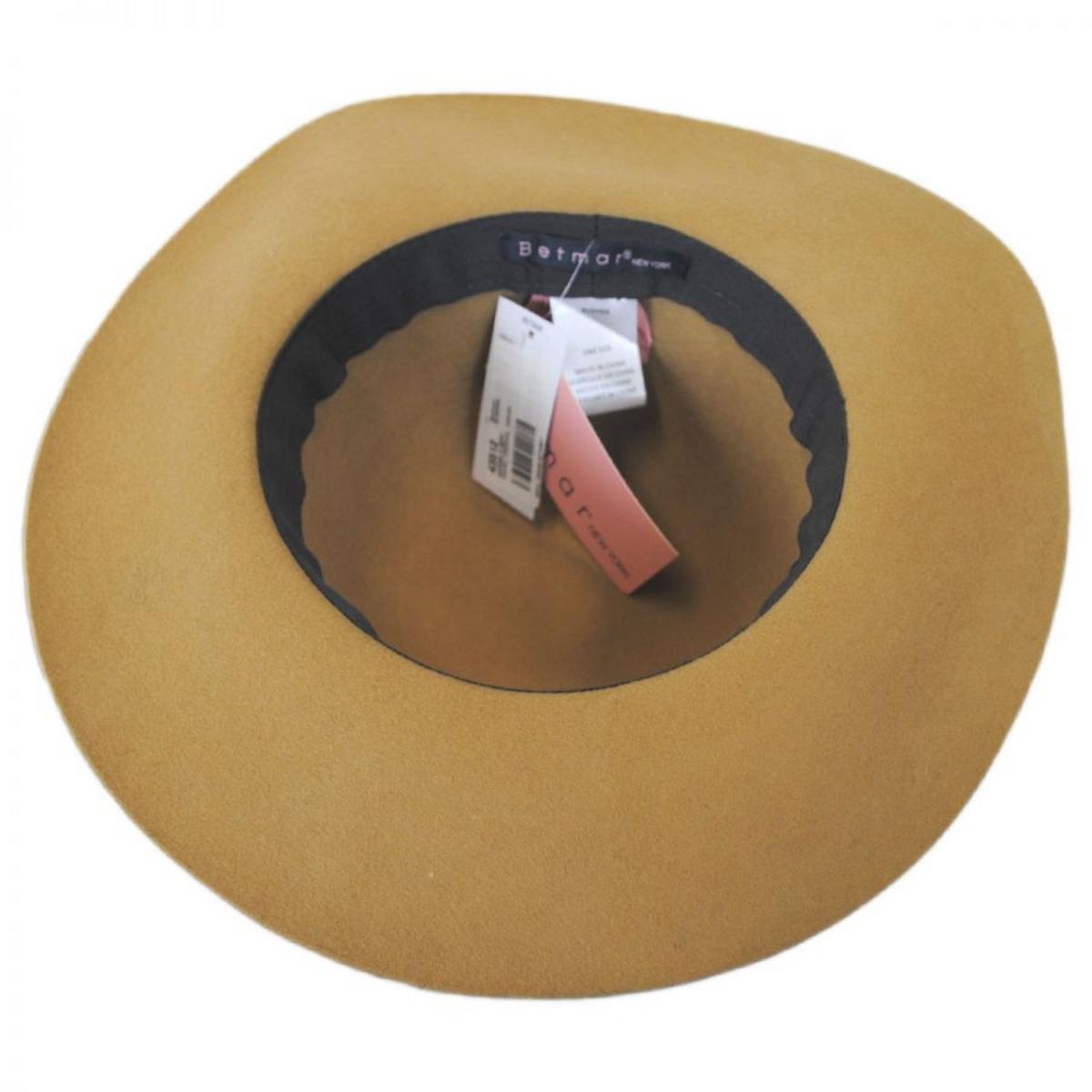 Betmar | Hayden Wool Felt Floppy Hat | 123194 | profile | LIGHT CAMEL