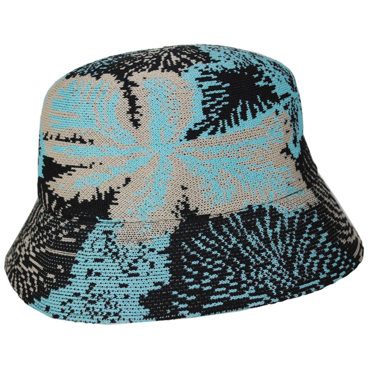 Kangol | Anemone Tropic Lahinch Bucket Hat | 185823 | profile | BLACK MULTI