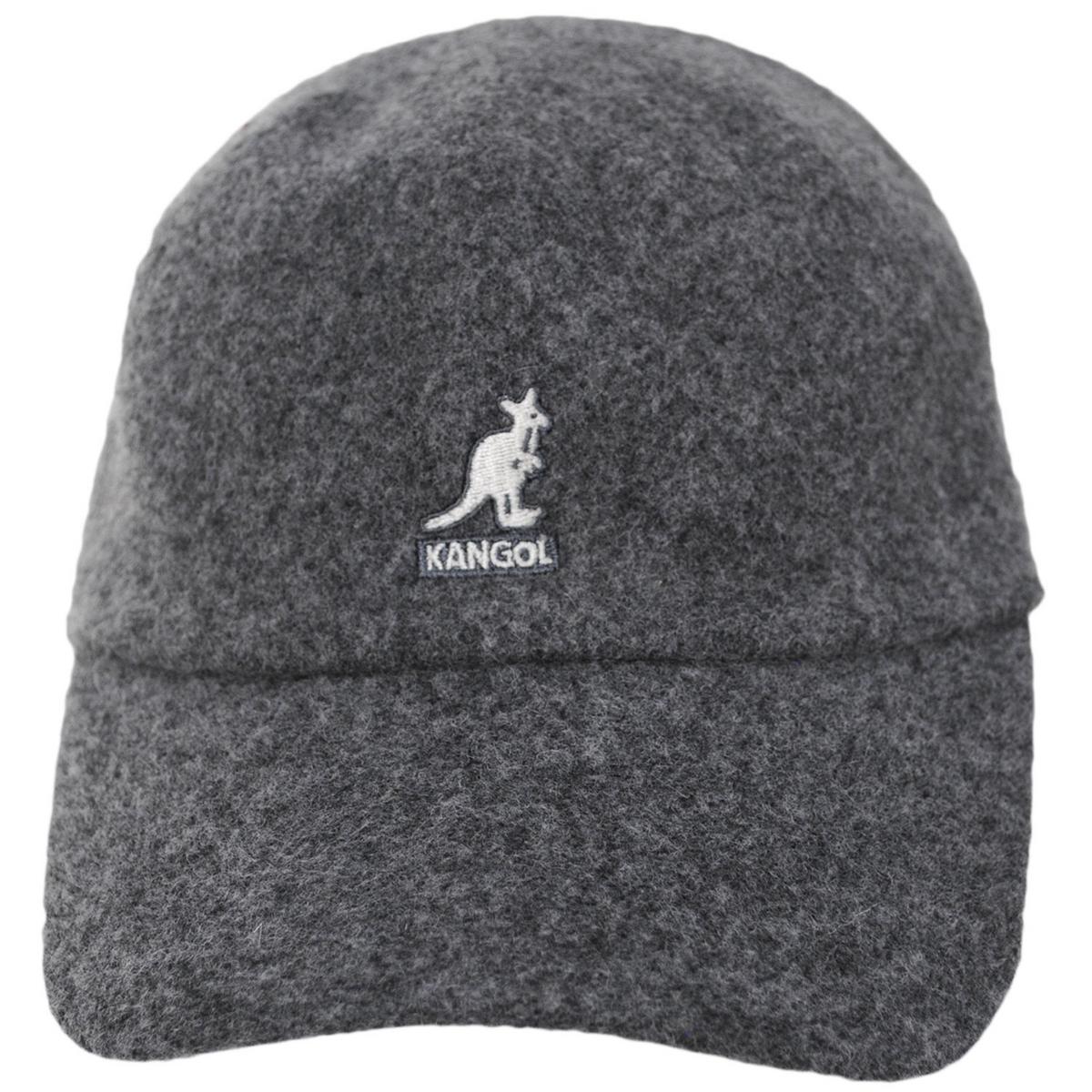 Kangol | Wool Spacecap Fitted Baseball Cap | 201106 | front | FLANNEL