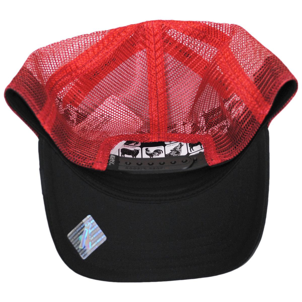 Goorin Bros | Beast Mesh Trucker Snapback Baseball Cap | 200726 | under | SCARLET