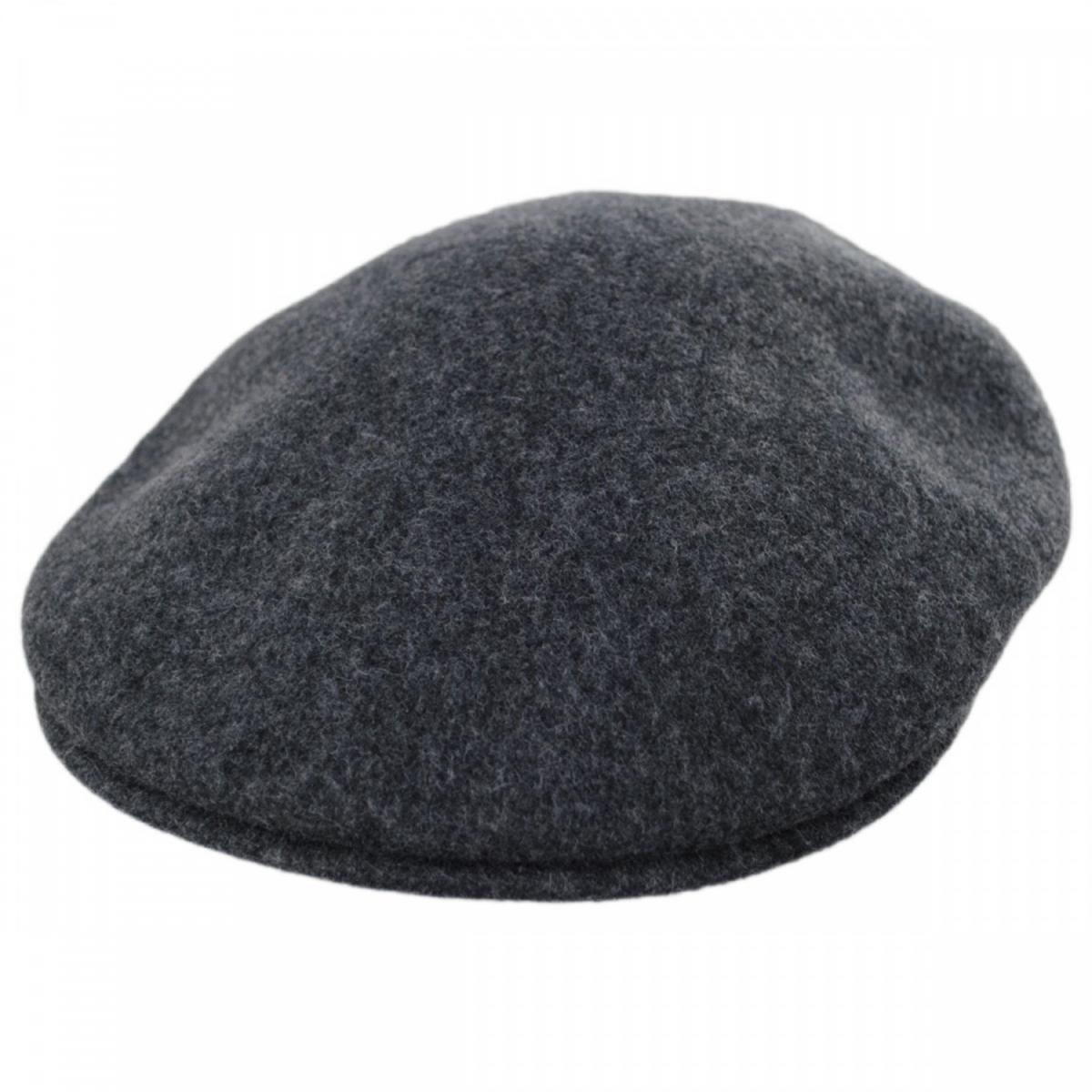 Kangol | Wool 504 Earflap Ivy Cap | 160816 | lead | DARK FLANNEL