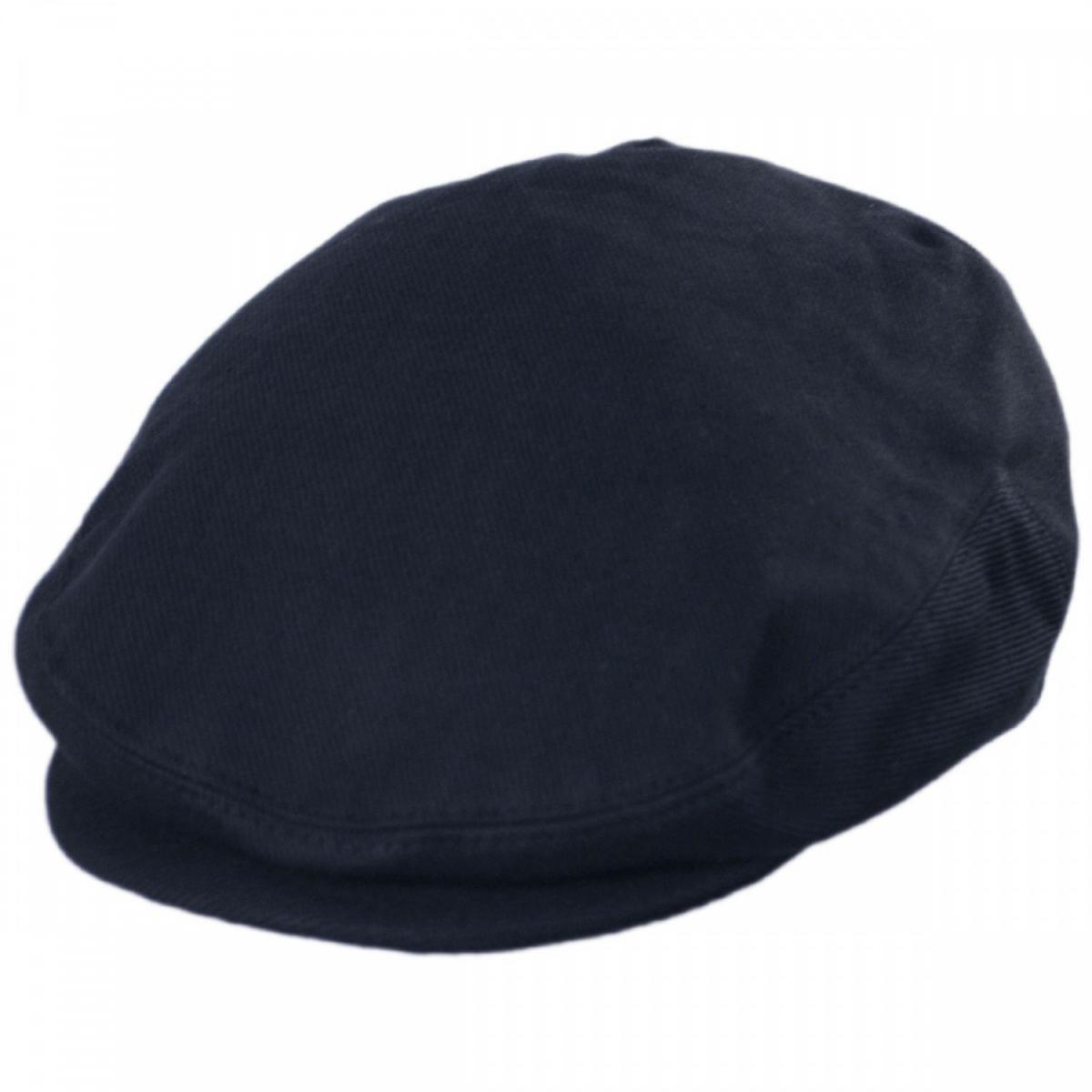 Jaxon Hats | Classic Cotton Ivy Cap | 167740 | lead | NAVY BLUE