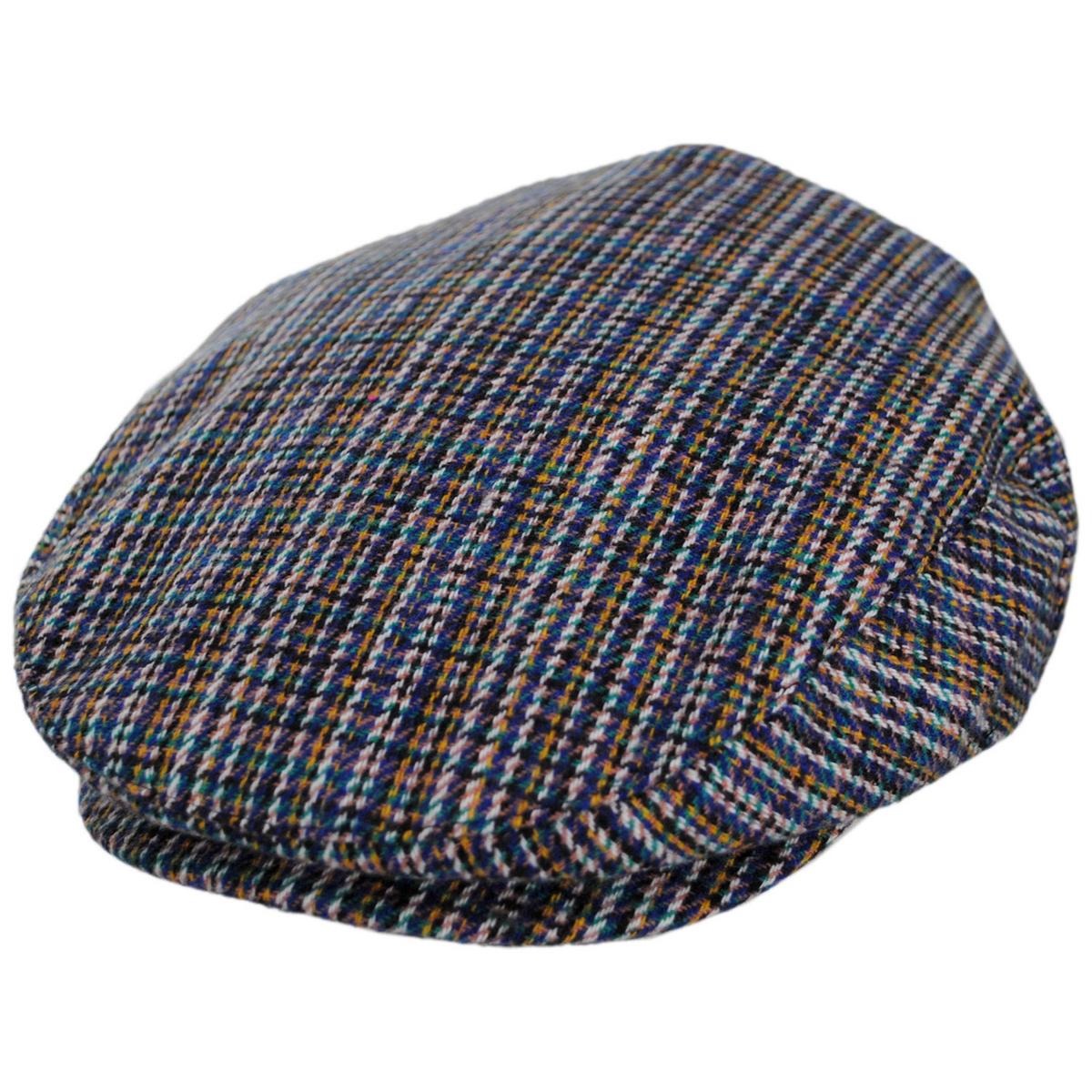 BRIXTON HATS | Hooligan Multi Plaid Ivy Cap | 161510 | lead | MULTI PLAID