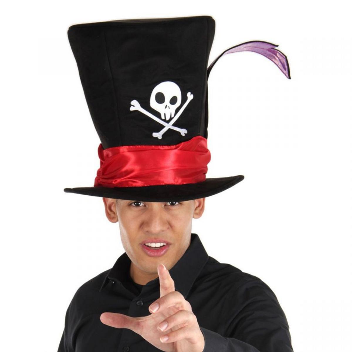 Disney | The Princess and the Frog Dr. Facilier Top Hat | 190376 | front | BLACK