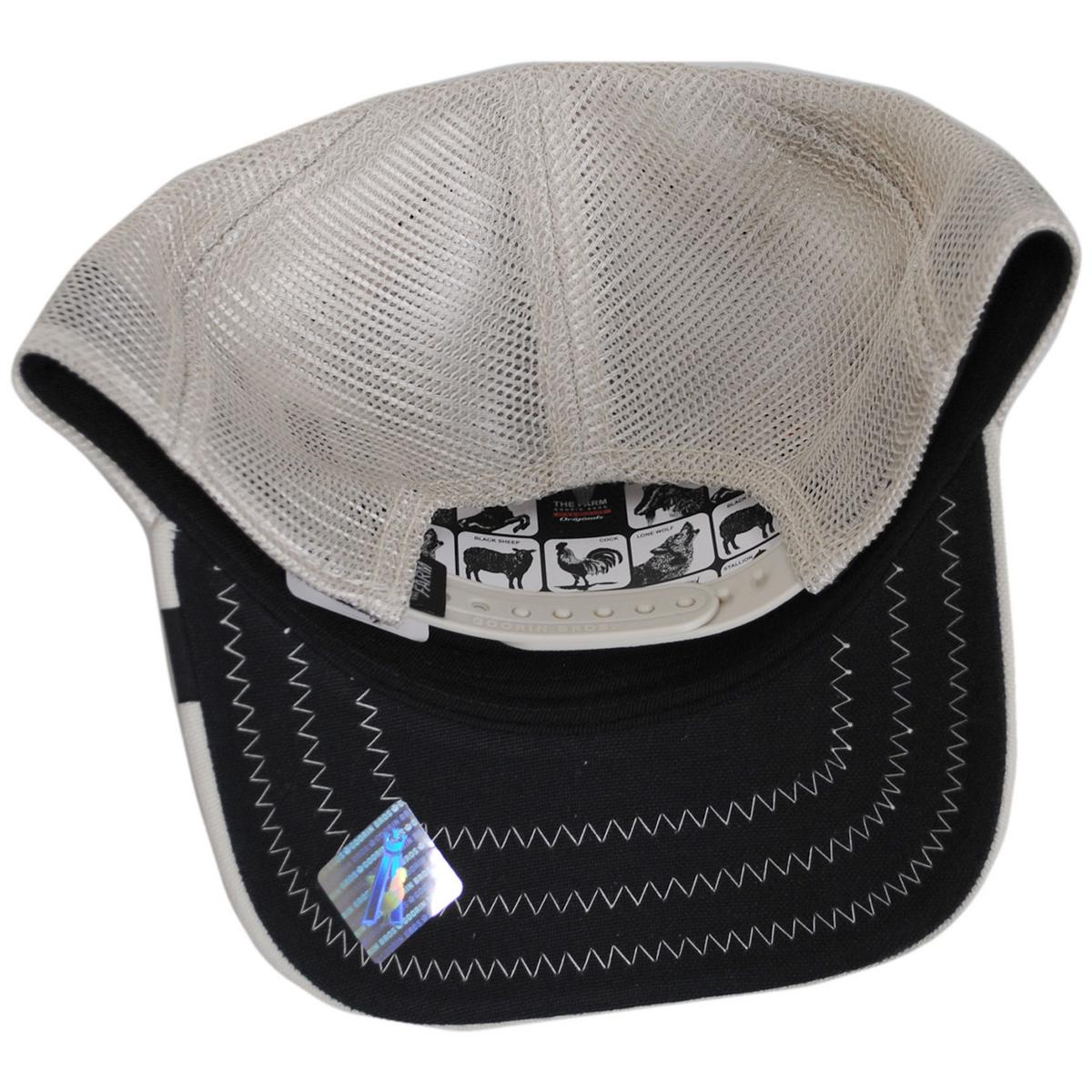 Goorin Bros | Maverick Mesh Trucker Snapback Baseball Cap | 200700 | under | GREY