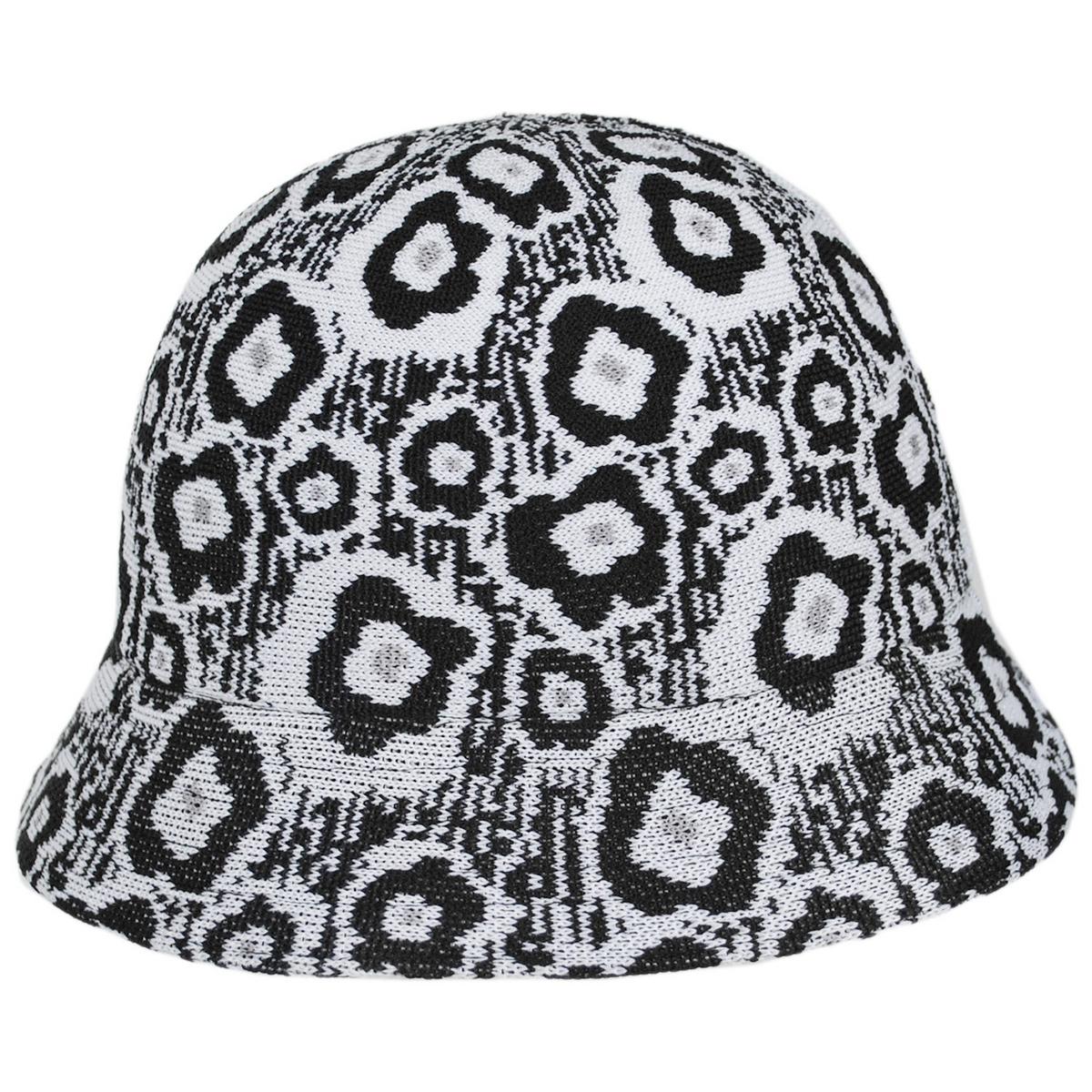 Kangol | Retro Flower Tropic Casual Bucket Hat | 106838 | profile | BLACK