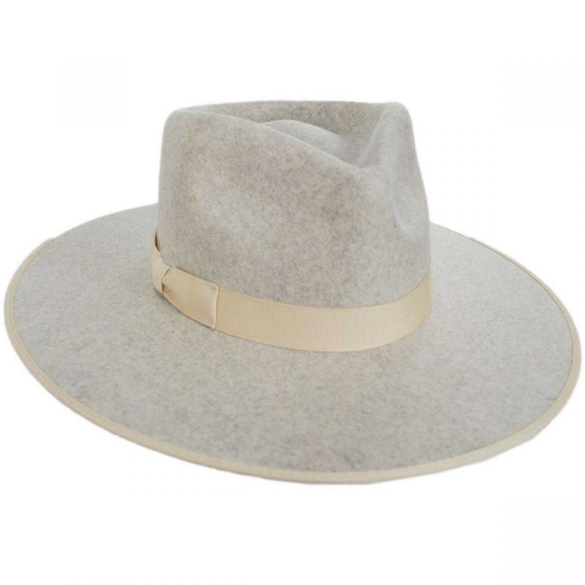 Lack of Color | Wool Felt Rancher Fedora Hat | 124303 | lead | CARLO