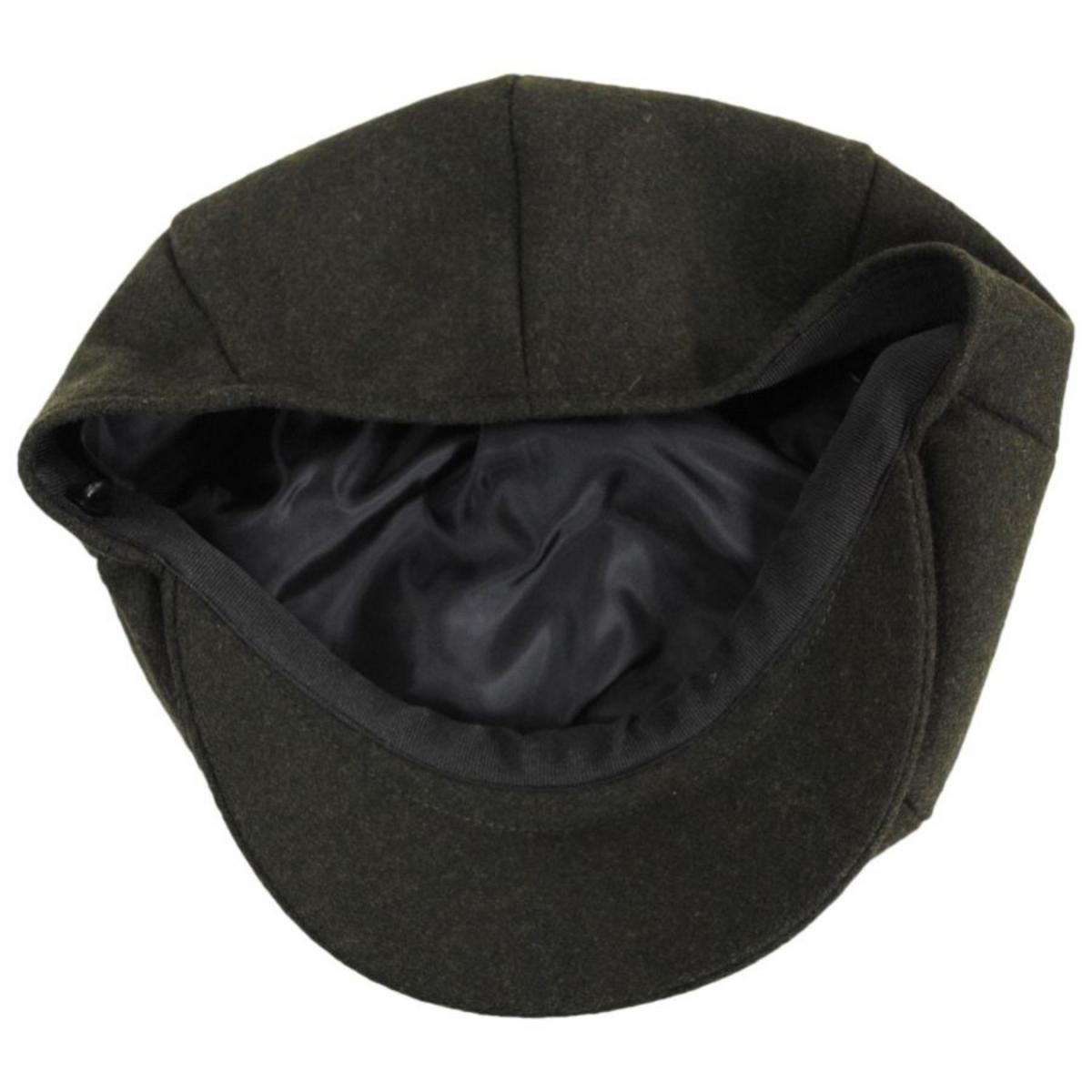 Jaxon Hats | Harlem Wool Blend Newsboy Cap | 167791 | under | OLIVE GREEN
