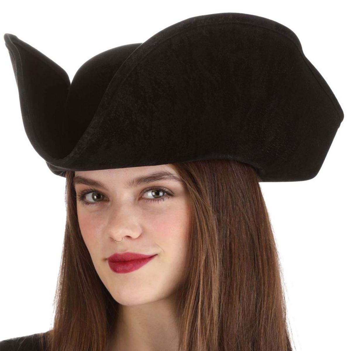 Disney | Pirates of the Caribbean Elizabeth Swann Tricorn Hat | 190523 | under | BLACK