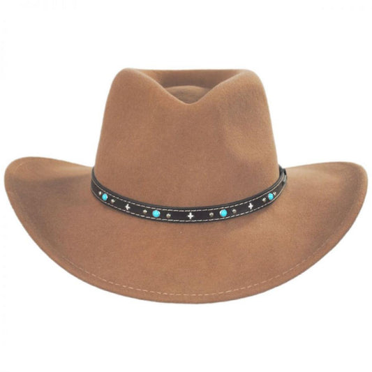 Eddy Bros | Destry Wool Felt Western Hat | 130126 | front | PECAN