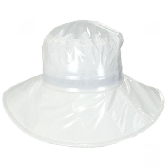 Peter Grimm | Peta Vinyl Rain Bucket Hat | 108601 | front | WHITE