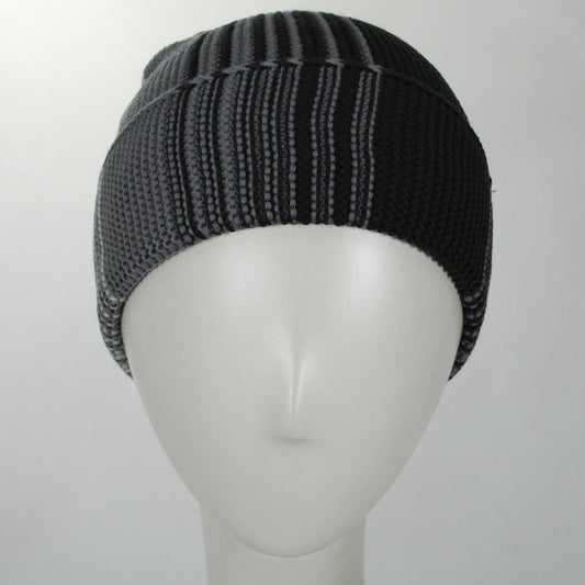 Columbia Sportswear | Alder Springs Cotton Knit Beanie Hat | 500745 | front | BLACK