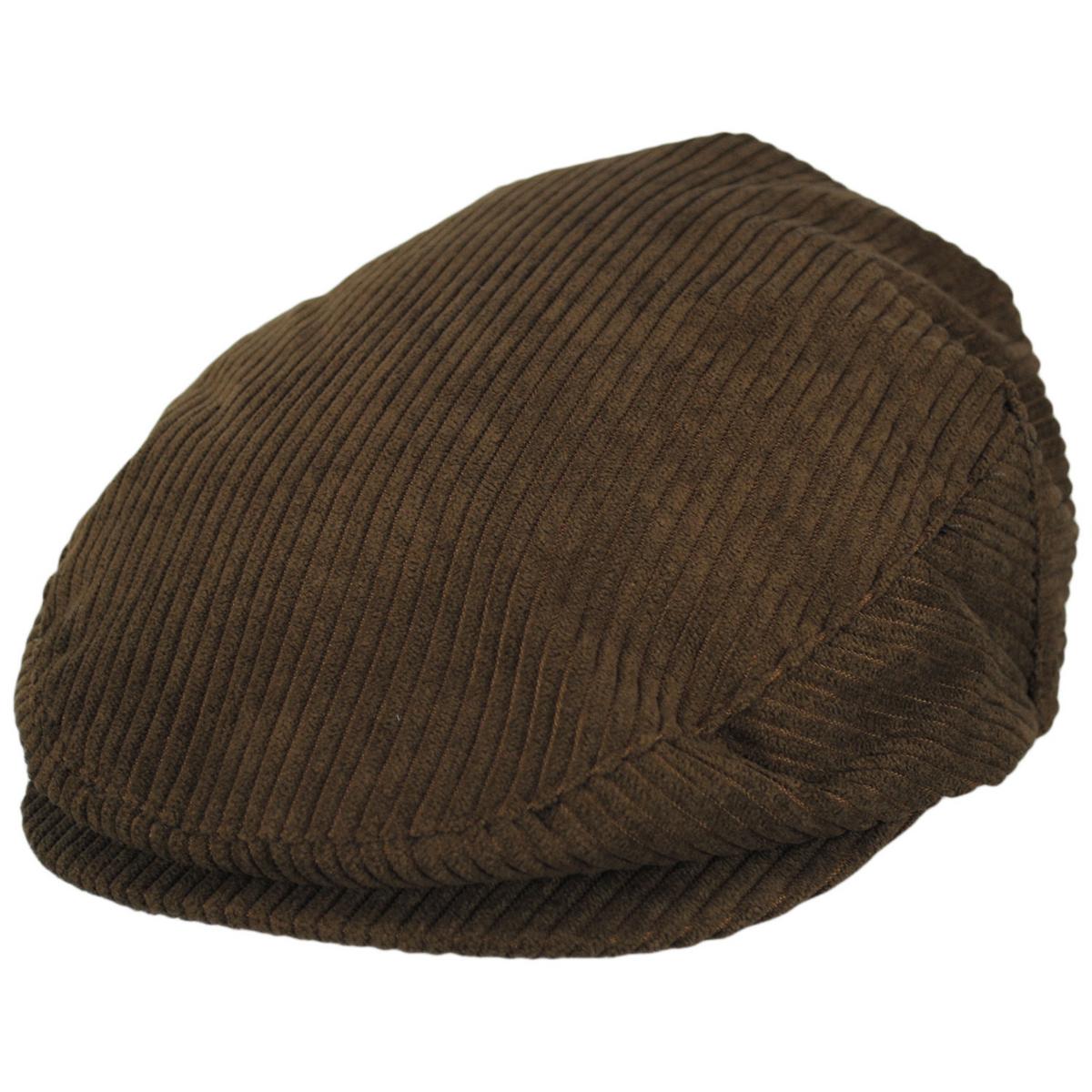 BRIXTON HATS | Corduroy Hooligan Ivy Cap | 161567 | lead | PINECONE BROWN